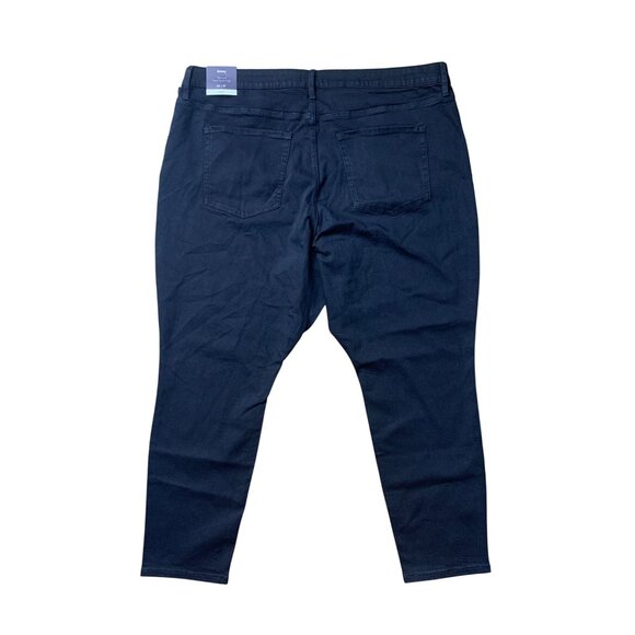 Ava & Viv Womens Black Denim High Rise Stretch Skinny Jeans Plus Size 24 - Picture 5 of 9